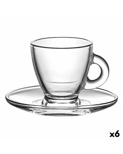Tazze da Caffè LAV, Set da 6, 95 ml, Ideale per Caffè e Tè