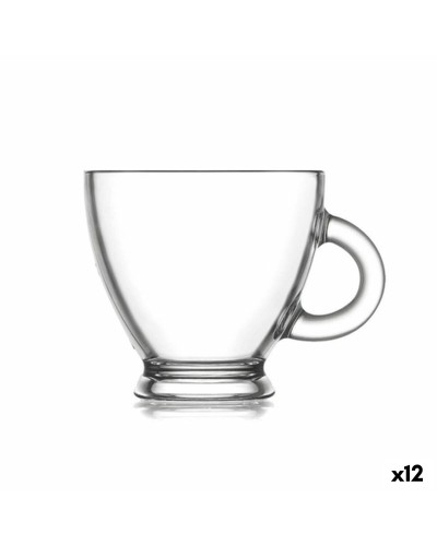 Tazas de Café LAV de 95 ml, Juego de 6 (12 Unidades), Ideales para Café, Té y Expreso.
