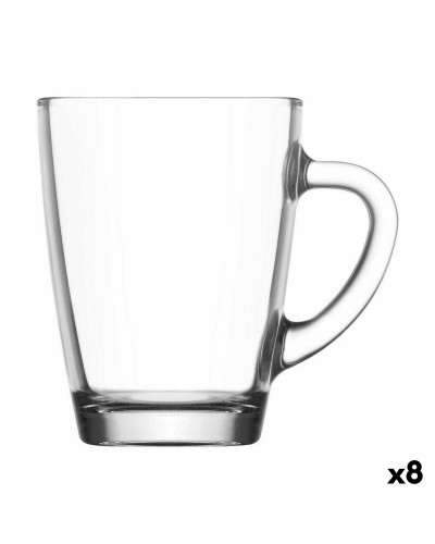 Verres LAV Vega 300 ml, Lot de 6 (8 Unités) pour Eau, Jus et Boissons
