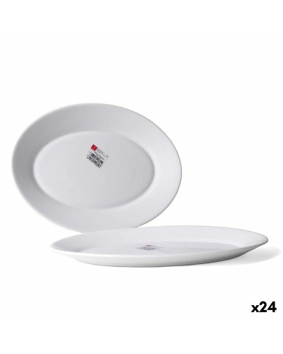 Servingsfat Bormioli Toledo Vit Glas Avlång 30 x 21 x 2,7 cm (24 antal)