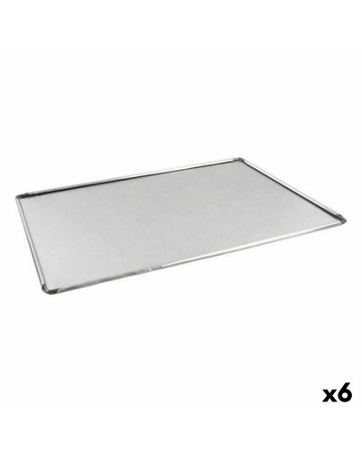 Uunivuoka VR Hopeinen Alumiini Suorakulmainen 40 x 28 x 0,5 cm (6 osaa)