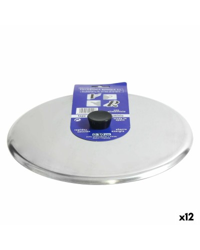 Paistinpannun kansi VR Hopeinen Ø 30 cm Alumiini (12 osaa)