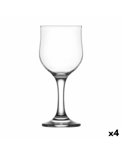LAV Nevakar Weingläser, 240 ml x 6, Ideal zum Servieren von Wein (4er-Pack)

