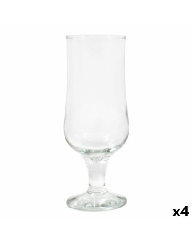 LAV Nevakar Beer Glasses, Set of 6, 385 ml, Ideal for Your Beer
