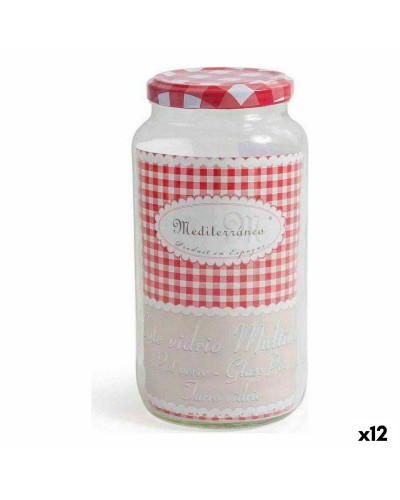 Blik Mediterraneo     Multifunctioneel 935 ml Glas (12 Stuks)