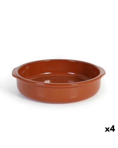 Pentola di argilla cotta Azofra | Cuoca piatti tradizionali con gusto | Capienza di 4 litri | 31x29,5x7,5 cm