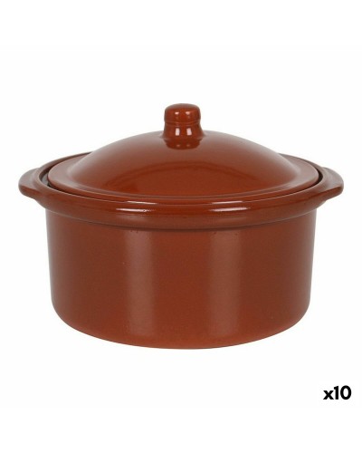 Pentola Azofra Ø16cm con Coperchio - Set 10 Unità - Cottura Efficiente
