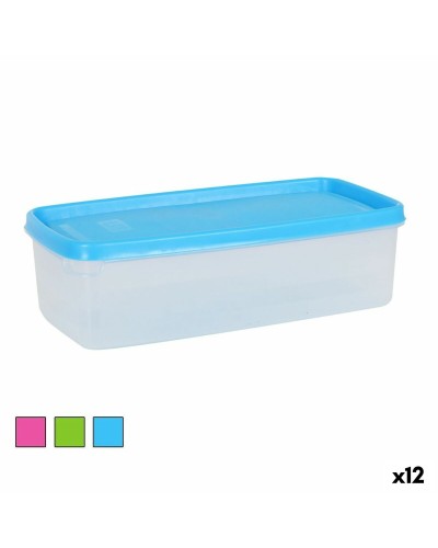 Lunchbox Rechthoekig 23,5 x 11,5 x 7 cm (12 Stuks)