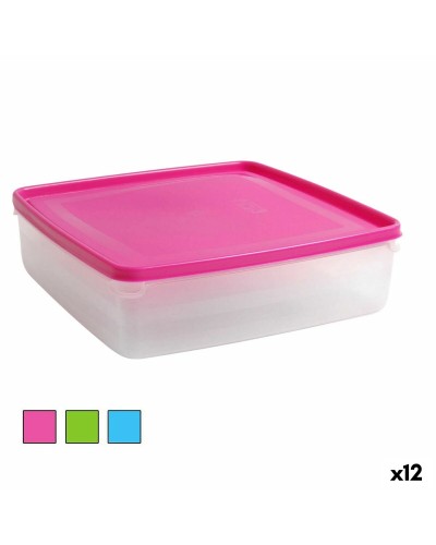 Porta pranzo quadrato 24x24 cm, 12 pezzi