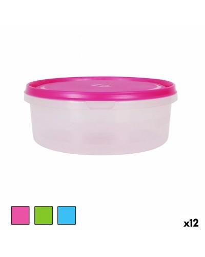 Lunchbox Rond ø 18,5 x 7,5 cm (12 Stuks)