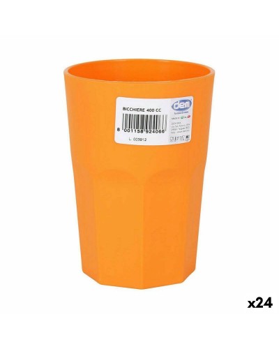 Dem Bahia Glass 400 ml, Pack of 24, Clear Glass for Water and Beverages
