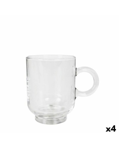 Set van koffiekopjes Royal Leerdam Sentido 370 ml 6 Onderdelen (4 Stuks)