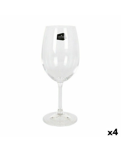 Verres à vin Crystalex Lara en cristal, lot de 6 (350 ml)
