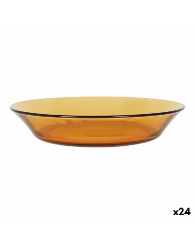 Syvä lautanen Duralex Lys Meripihka 19,5 cm (24 osaa)