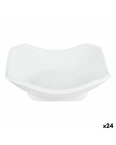 Kom Viejo Valle Troya Melamine Wit 11 x 11 x 3,5 cm (24 Stuks)