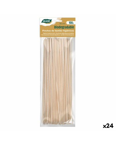 Algon Bambus Grillspieße (100 Stück) | Länge 30 cm | Ideal zum Grillen
