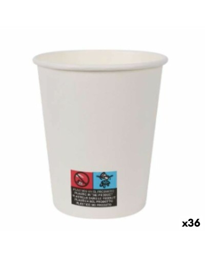 Vasos Desechables Algon 200 ml, Blancos, 36 Paquetes (25 Vasos Cada Uno)
