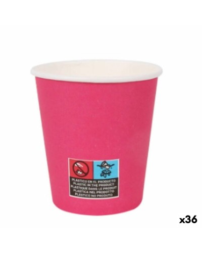 Algon 200ml Disposable Cocktail Shot Glasses, Fuchsia, Pack of 36 (24 Pieces)
