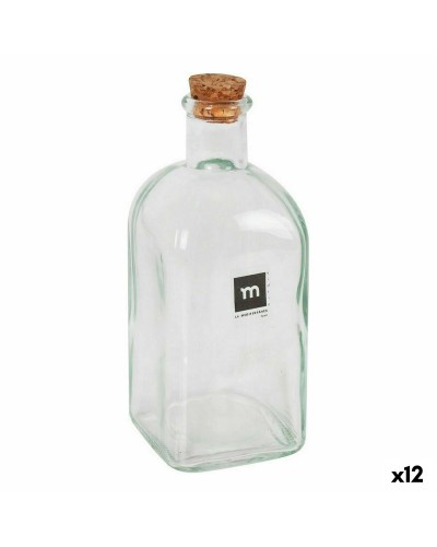 Bottiglie in Vetro La Mediterránea da 700 ml, Set da 12 | Ideali per Conservazione e Bevande