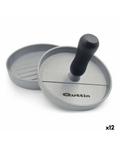 Hamburgergrill Quttin Metaal Zilverkleurig 12 x 9 cm