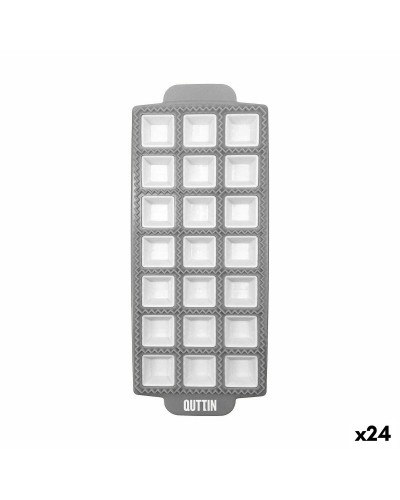 Quttin Small Square Ravioli Mold, 24 pieces
