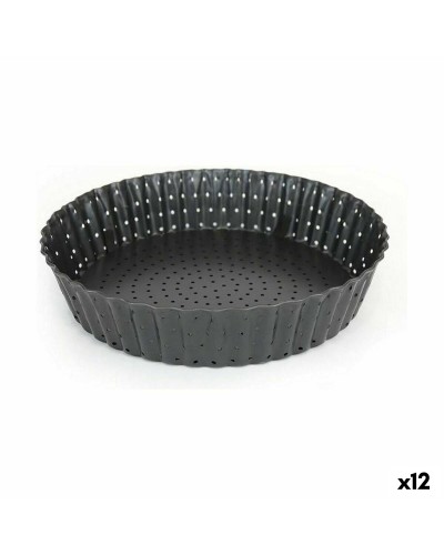 Moule à Charnière Quttin en Acier Inoxydable 24 x 5 cm (12 Pièces)
