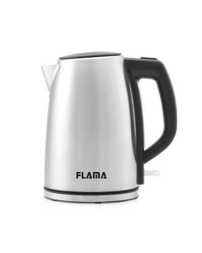 Flama 736FL Bollitore Elettrico 1.7L, 2200W, Nero Acciaio Inox
