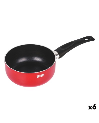 Casserole Rouge Quttin Infinity, 16,3 x 32,5 x 7,5 cm, Idéale pour la Cuisine
