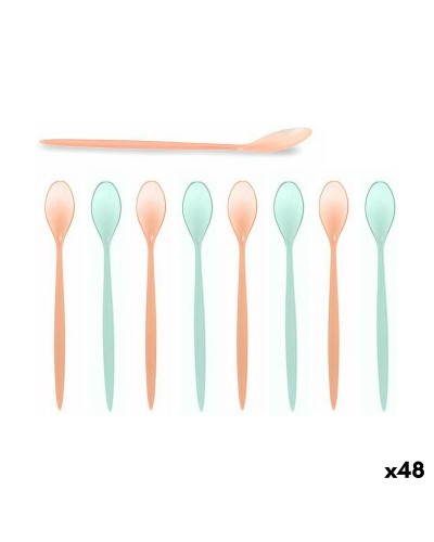 Cucchiai in Acciaio Inossidabile Colorati - Set da 8 | Ideali per Feste e Ogni Occasione