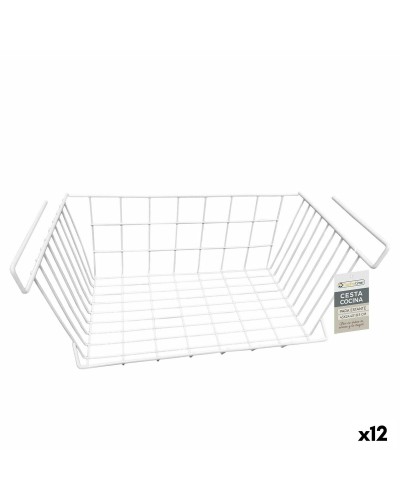 Cestino Confortime per Mobile Cucina - Bianco - 43 x 24,4 x 18,5 cm - 12 Unità