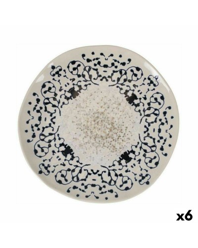 Piatti da Tavola La Mediterránea Jerica, Diametro 26 cm, Confezione da 6