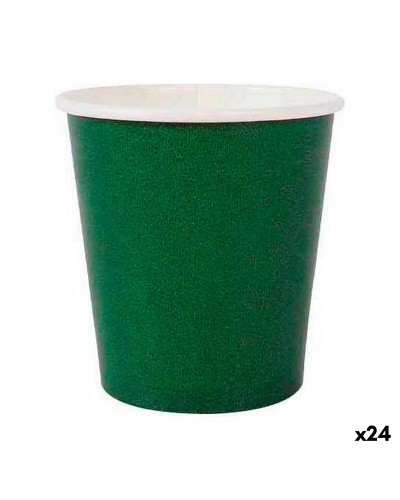 Glasset Algon Engångsanvändning Papp Grön 20 Delar 120 ml (24 antal)