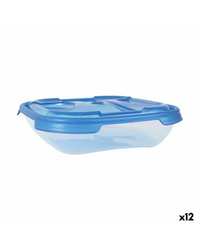 Tontarelli Nuvola Set Fiambrera 500ml Azul 4 Piezas
