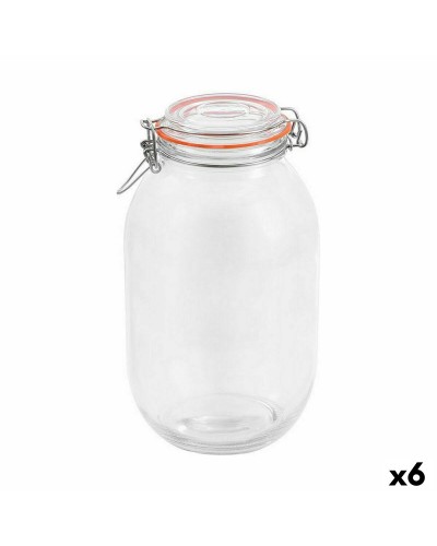 Vorratsglas La Mediterránea, Glas, 3 L, 6er-Pack
