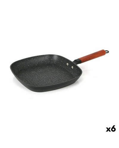 Poêle Grill Quttin Doha 39x28 cm, Aluminium Forgé pour une Grillade Parfaite
