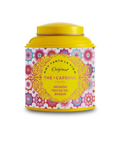 Vihreä tee The Capsoul Infusión Granel Metsämarjat (100 g)