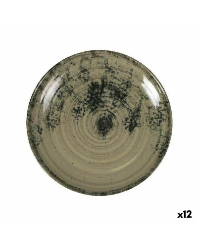 Assiette à Dessert La Mediterránea Aspe Verte, 19,8 x 2,7 cm, Lot de 12
