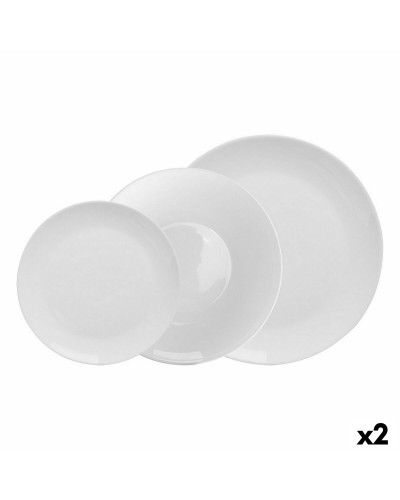 Set Piatti da Pranzo La Mediterránea Whom, 2 Unità da 12 Pezzi