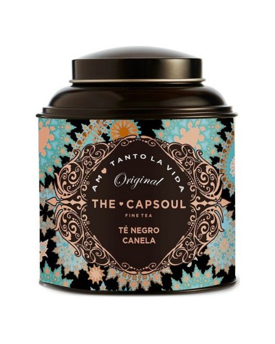 Tè Nero The Capsoul Granel Cannella, Tè in Foglie Speziato per Infusi Caldi