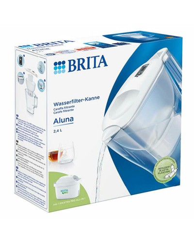 Brita Maxtra+ Carafe Filtrante avec Filtre Anti-calcaire, Transparent, 2,4 L
