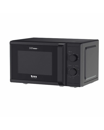 TM Electron Mikrowelle mit Grill Schwarz 700W 20L - Kochen und Auftauen
