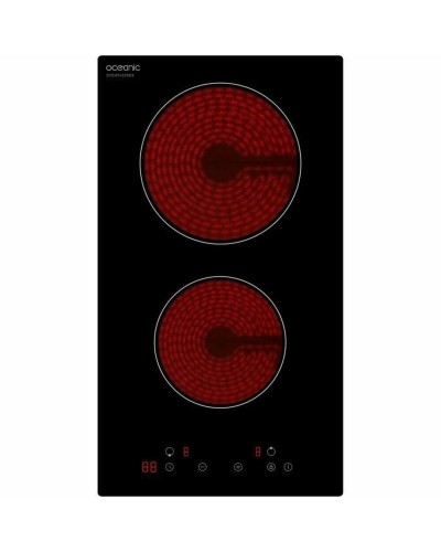 Oceanic TV2ZSE9: Piano Cottura Induzione, 2 Zone Cottura, Vetroceramica Nero 
