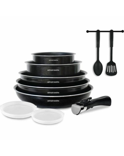 Arthur Martin Edelstahl-Topfset, elegant und langlebig
