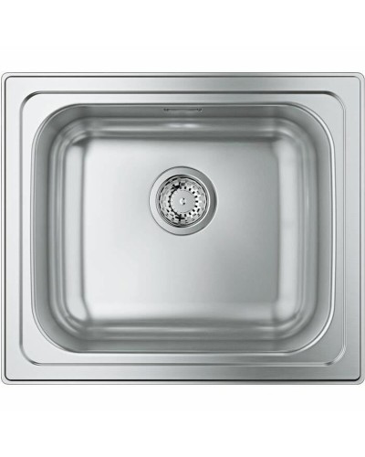 Grohe Eurocube+ Grifo de Cocina Acero Inoxidable Cepillado - Diseño Cuadrado
