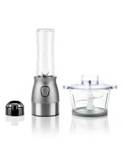 Mixeur Haeger Gris 500W: Mixe, Fouette, Pétrit - Puissant & Polyvalent
