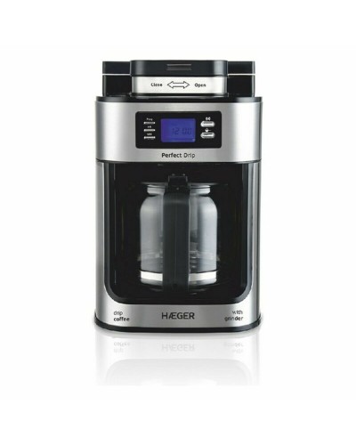 Haeger Cafetera Americana CM-10B 1.2L - 1050W, Ideal para Café de Filtro
