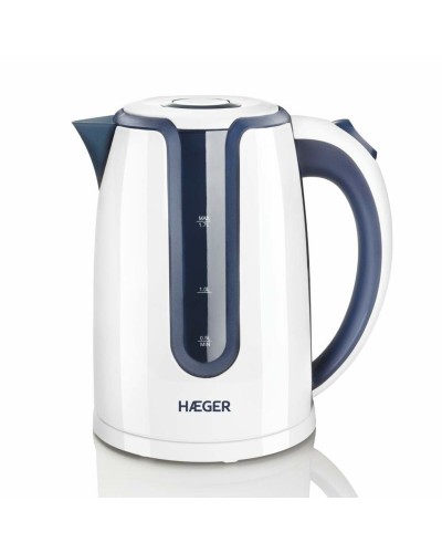 Haeger EK-22B Wasserkocher 1.7L 2200W Weiß - Schnell und Leistungsstark

