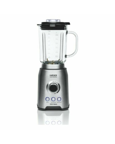 Haeger Frullatore Potente 1200W - Smoothie, Ghiaccio, Salse Perfette
