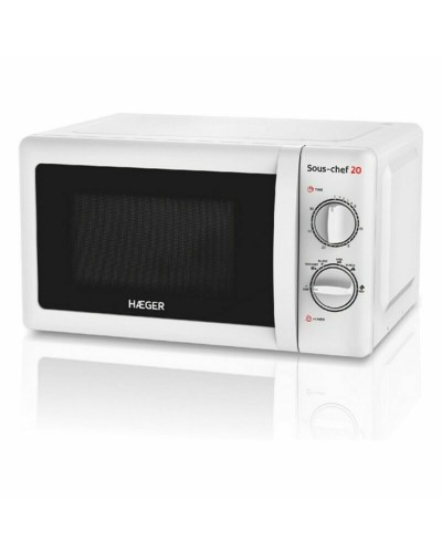 Haeger Microonde Grill 20L Bianco 700W - Forno compatto multifunzione
