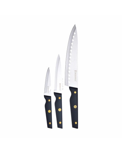 Knivset Bergner Pro Reeco BG41026DBL Rostfritt stål ABS 3 Delar